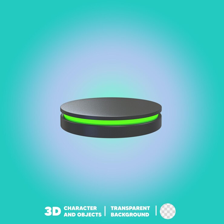 zwart plataform groen neon