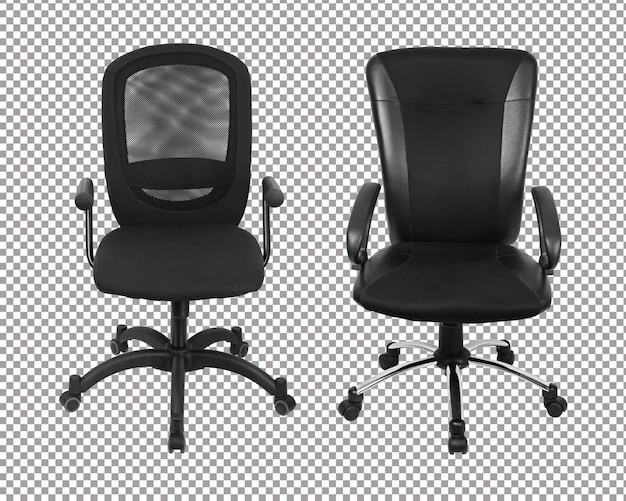 Zwarte kantoorstoelen