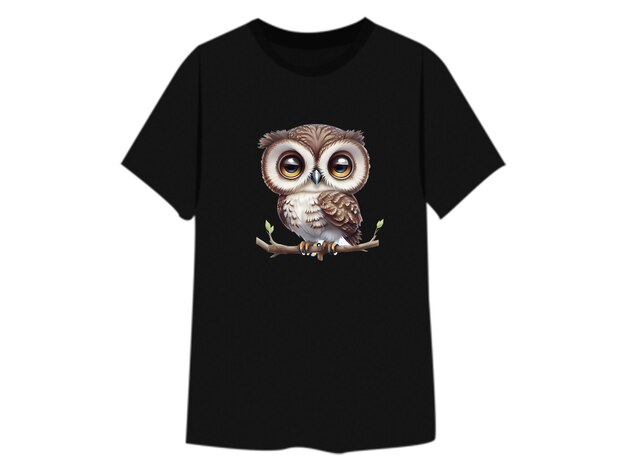 Zwarte t-shirt mockup sjabloon