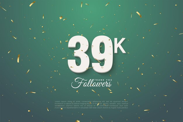 39.000 volgers met zuiver witte cijfers.