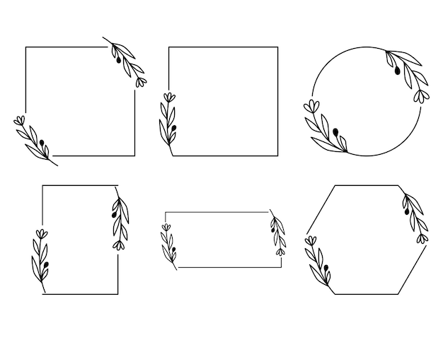 0046Floral frame