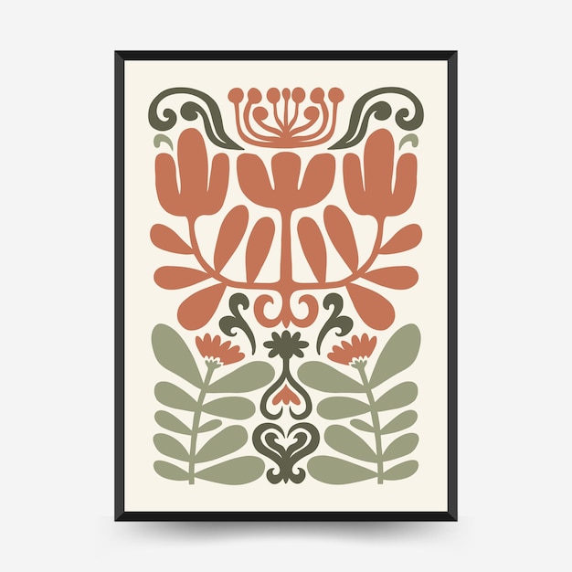 01 NeutralFloralPoster