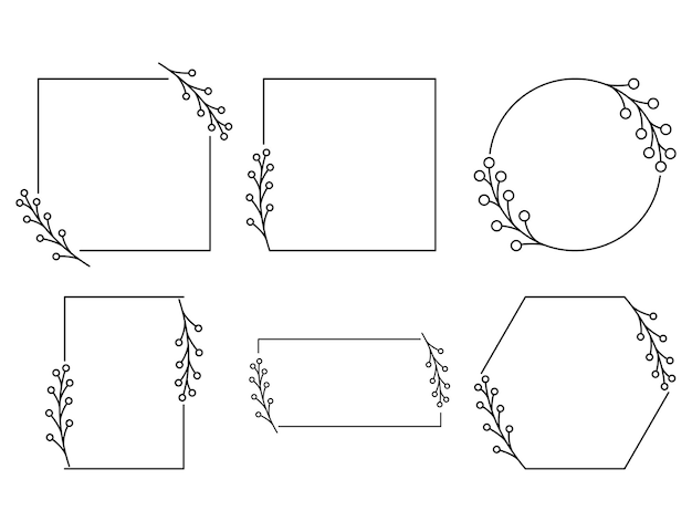 0102Floral frame