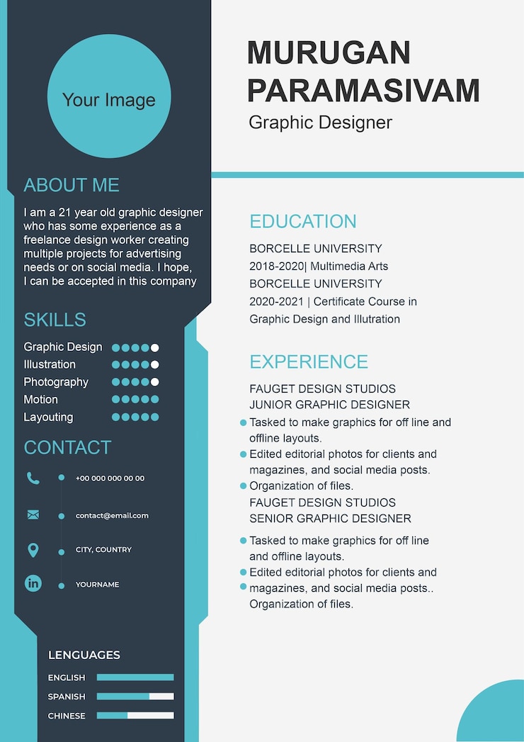 Vector 02 schone moderne cv en cover letter layout vector template voor zakelijke sollicitaties