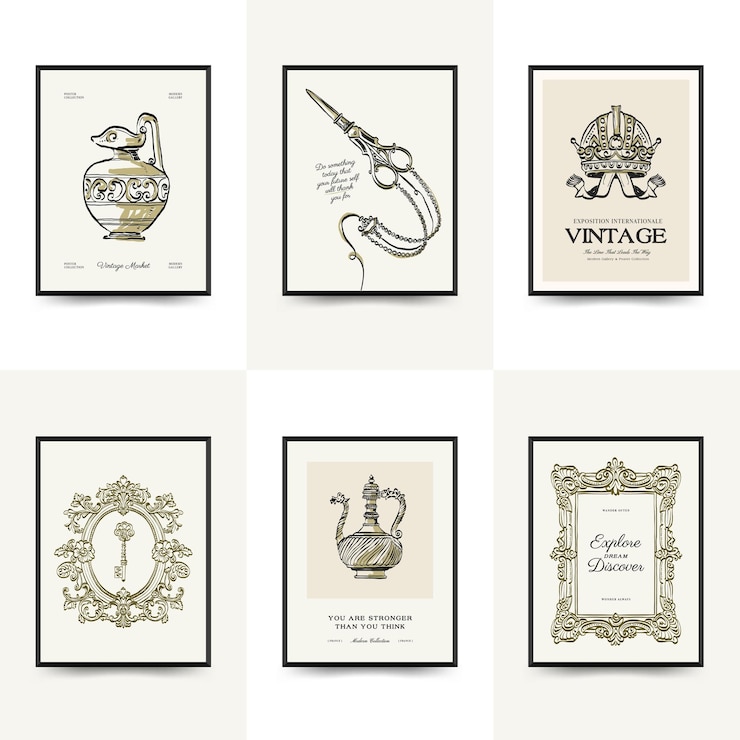Vector 02regencyposterset
