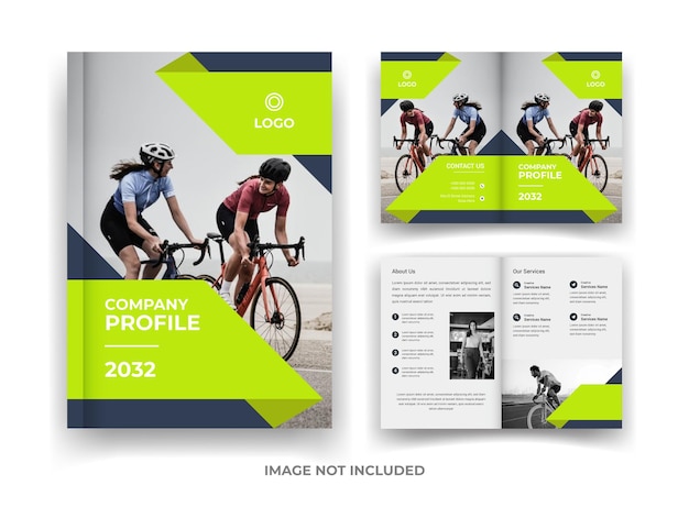 04 pagina business brochure design e report annuale e modello di rivista