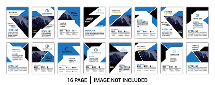 Vector 1 business brochure, flyer design, a4 template.