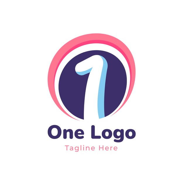 1 logo design template