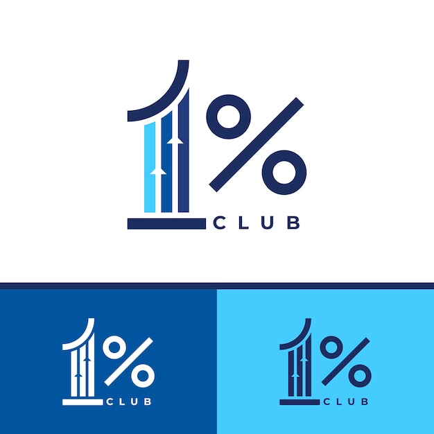 1 procent club financieel logo