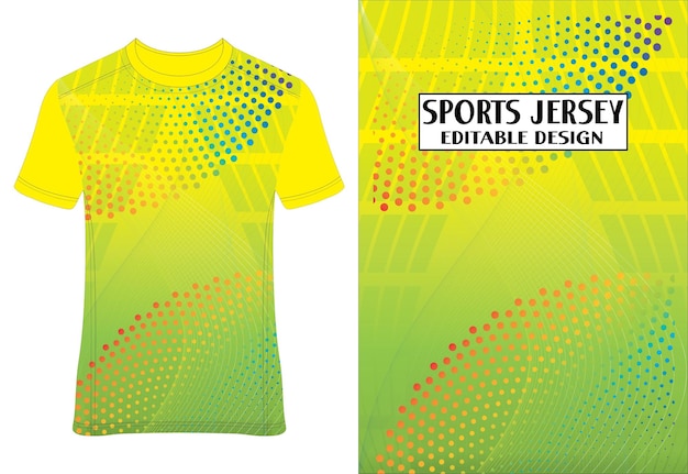 Vector 10 esp sport jersey design voor sublimatie t-shirt toprated sublimatie ontwerp vector bestand