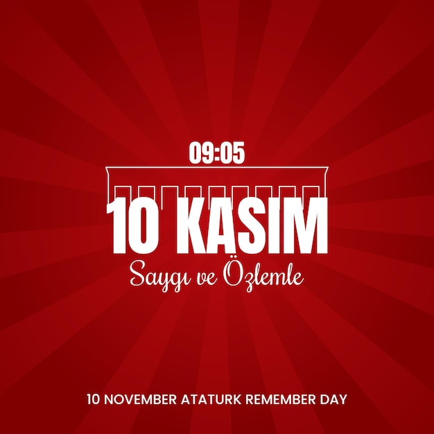 10 november ataturk memorial day in turkey