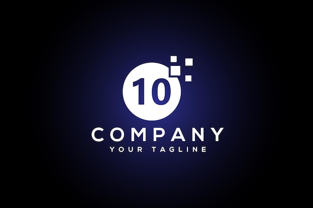 10 Number Logo