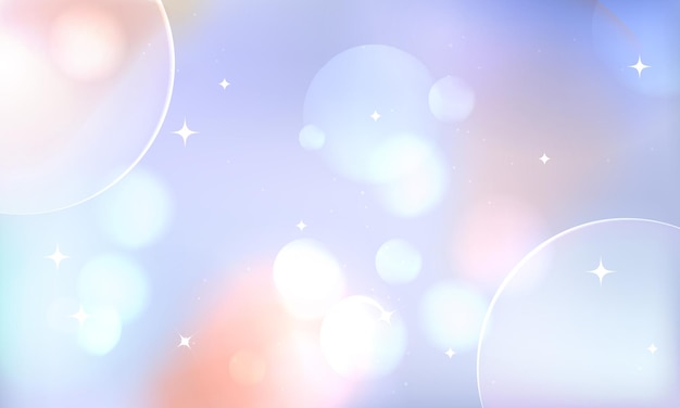 10 Vector bokeh achtergrondlichtconcept
