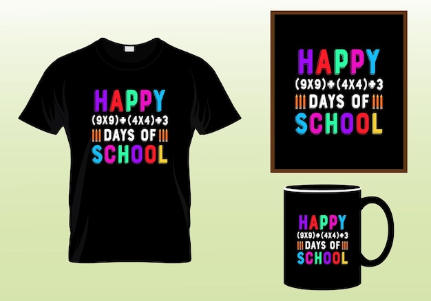 100 dagen school t-shirt ontwerpen