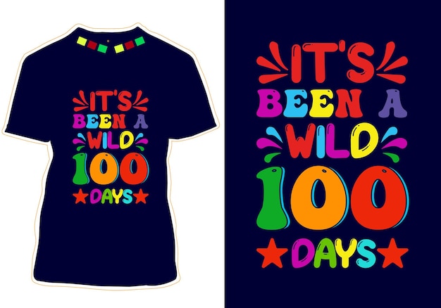 100 dagen schoolt-shirt ontwerpen