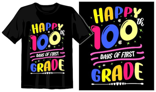 100 Days of Awesome TShirt Design Personalized 100 Days TShirt Design Funny 100 Days TShirt Des