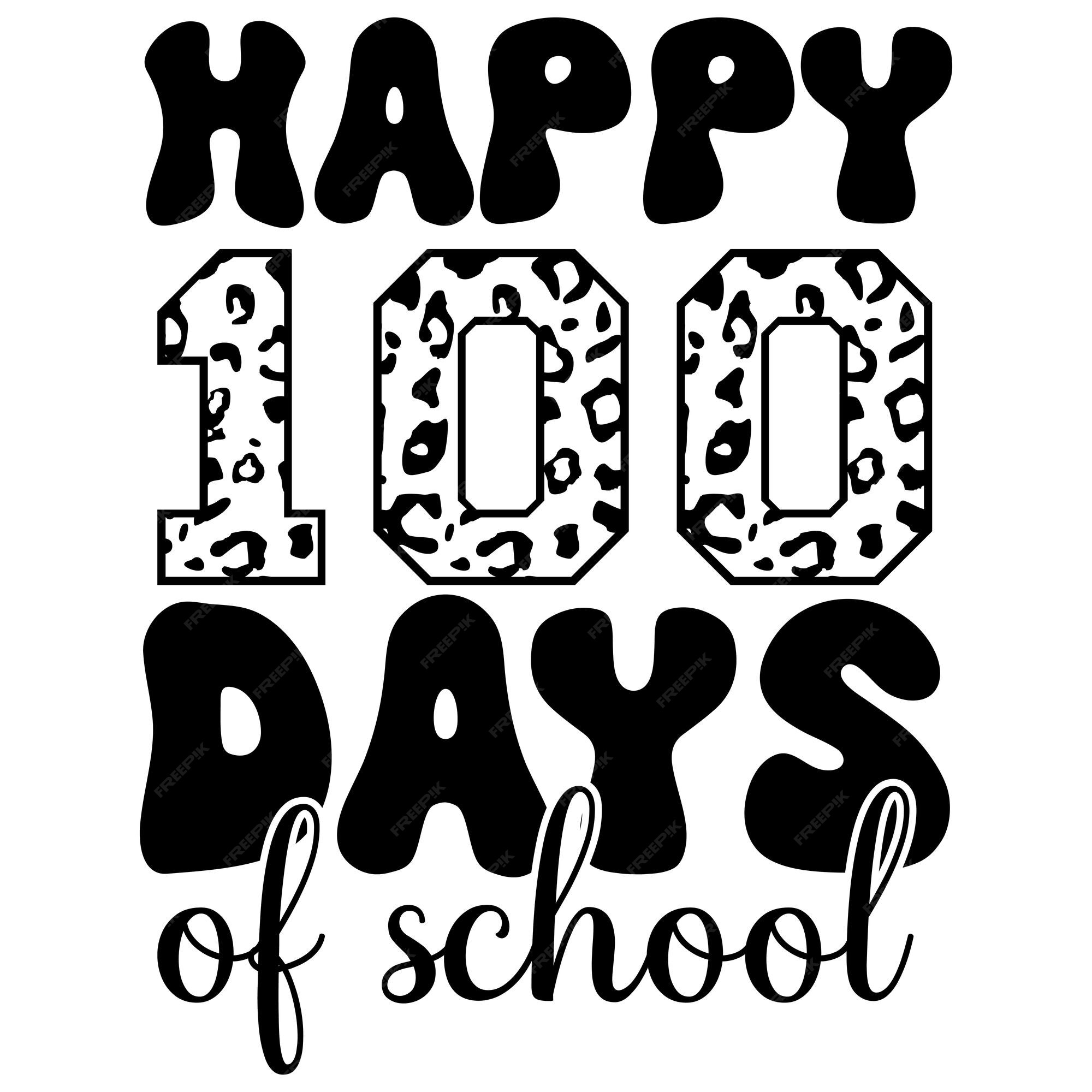 Premium Vector 100 Days Of School free-printable-100-days-of-school-coloring-pages