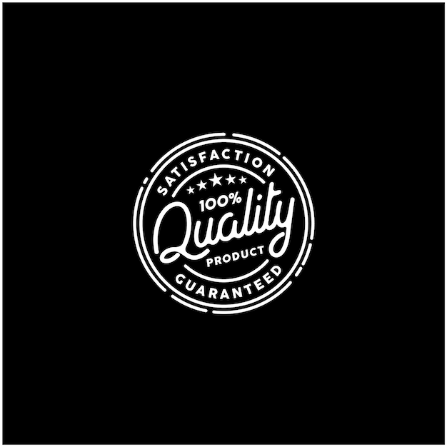 100% Guaranteed Quality Product Stamp logo