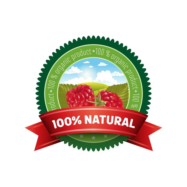 100 натуральная малина