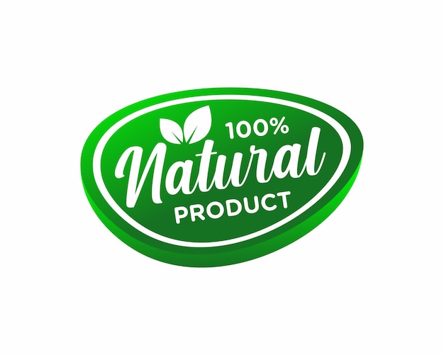 100 natuurlijk voedsel gecertificeerd label