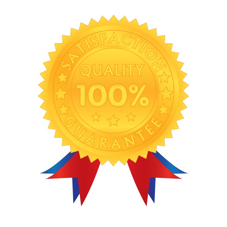 100% гарантируют качество удовлетворения