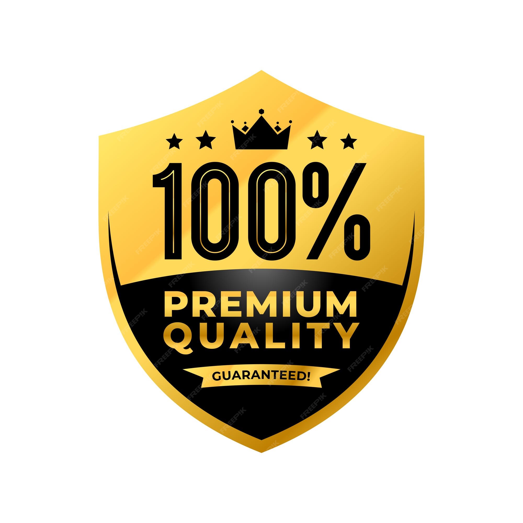 100 quality guarantee