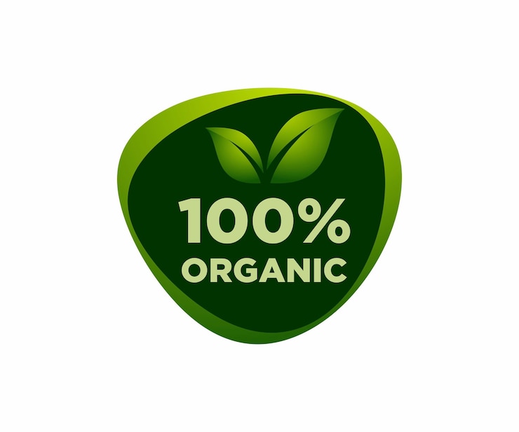 Vector 100 procent biologisch label sticker badge vector, 100 procent biologisch vector, 100 biologisch stempel vector