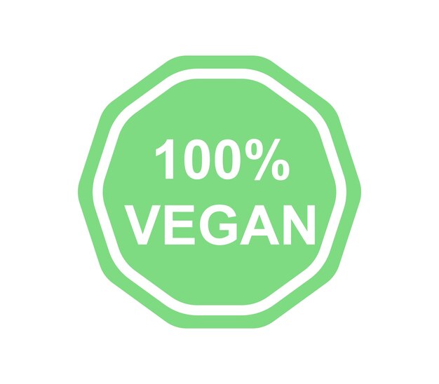 Vettore 100 vegani