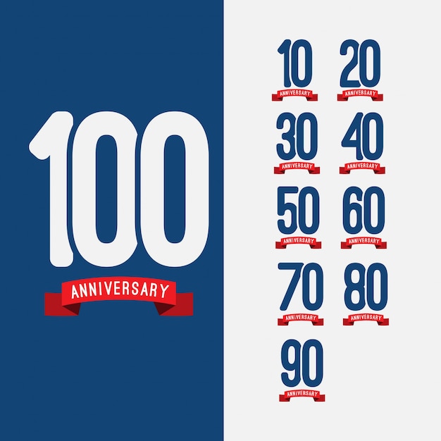 100 year anniversary set