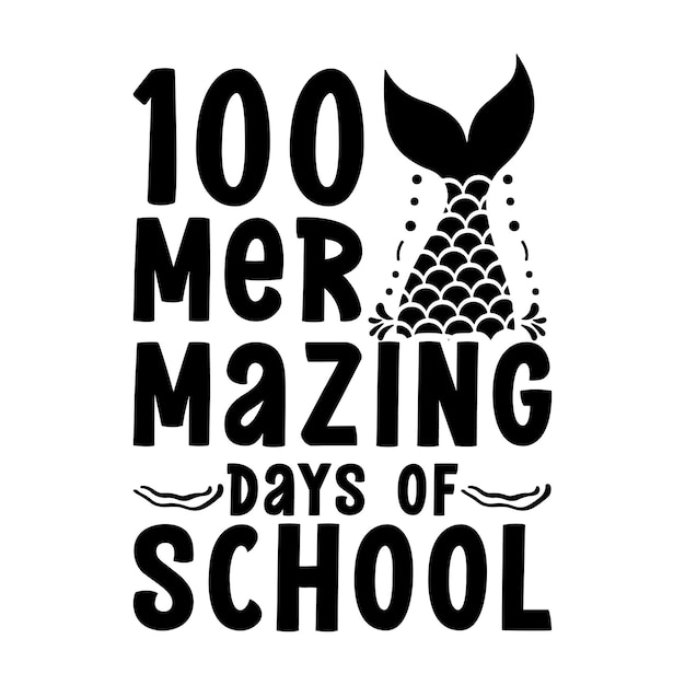 学校のtシャツのデザインの100mermazing日