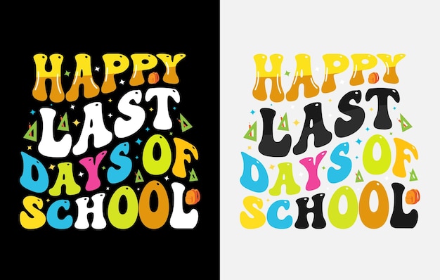 100ste dagen van school t-shirt, honderd dagen t-shirt ontwerpset