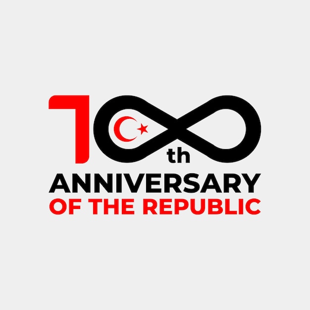 100th anniversary of the republic design