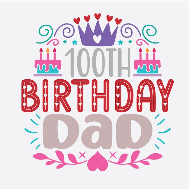 100th day of School svg design