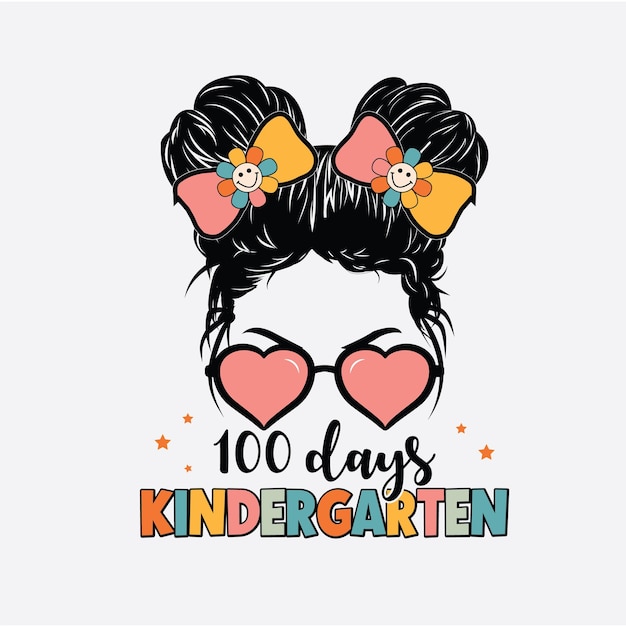 100th day of School svg design