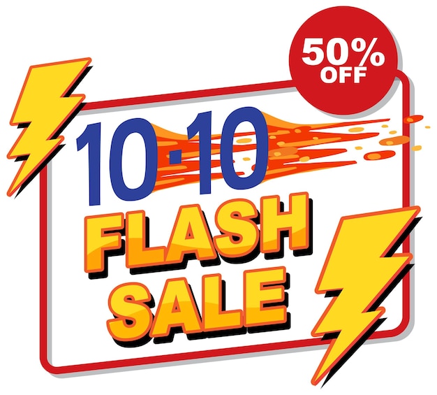 1010 Flash Sale up to 50 off banner
