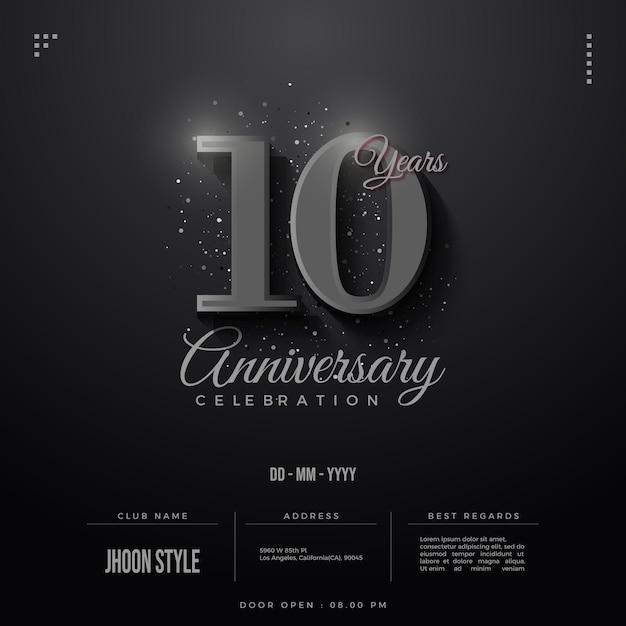 어둠에 싸인 10주년