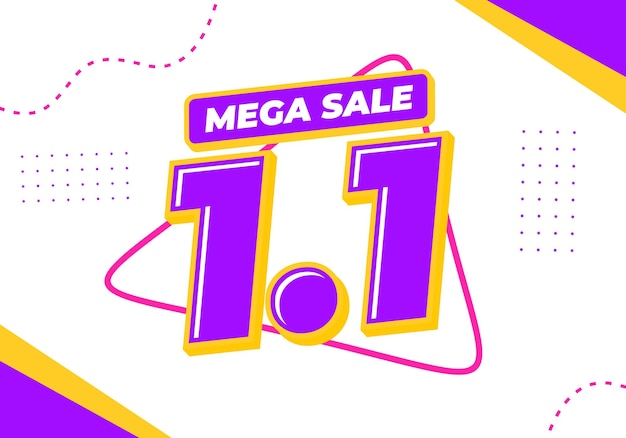 11 mega vendita banner online