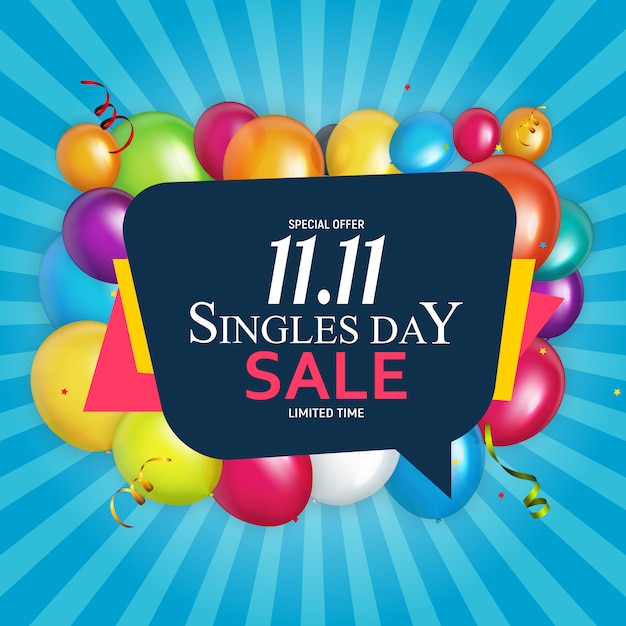 11 november singles day sale.