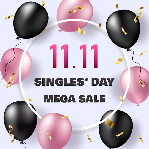 11 november singles day sale.