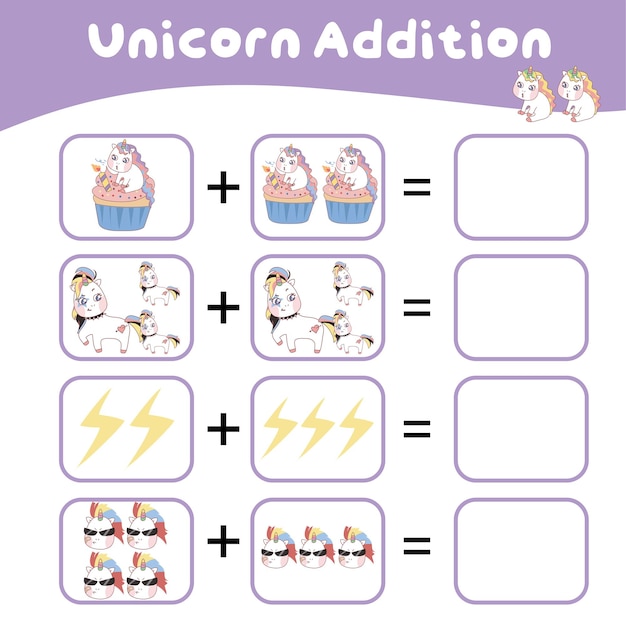 114 Unicorn Addition