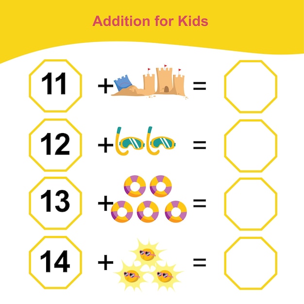 119addition for kids