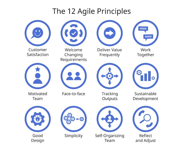 12 Principles of Agile Project Management icon