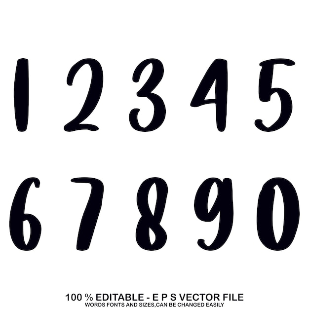 1234567890 数字 タイポグラフィー シャツ グラフィック ベクトル