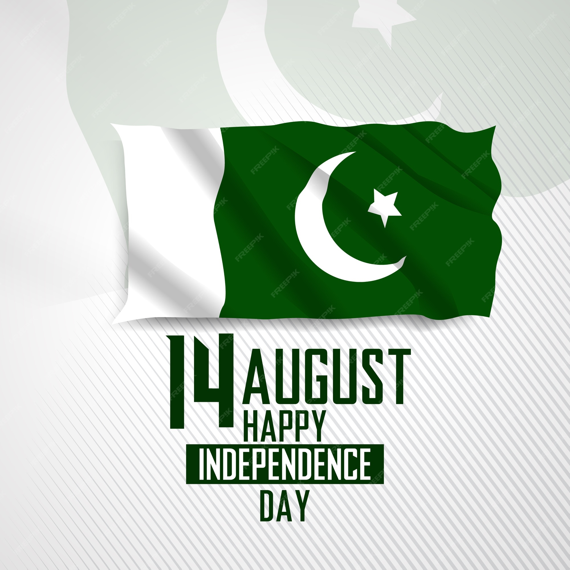 14 August Happy Independence Day Pakistan Download On Freepik