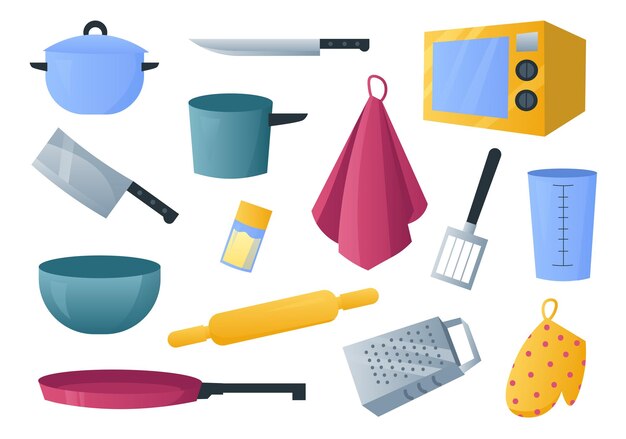 14 kitchen utensils