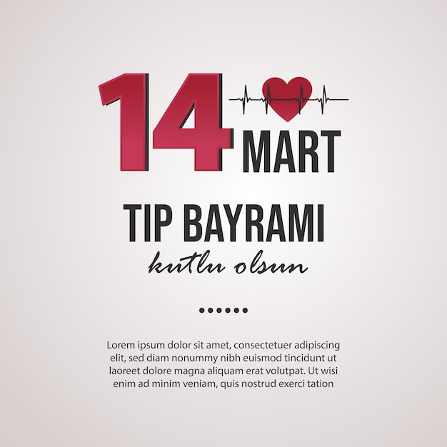 14 mart tip bayrami March 14 Happy Medicine Day kultu olsun