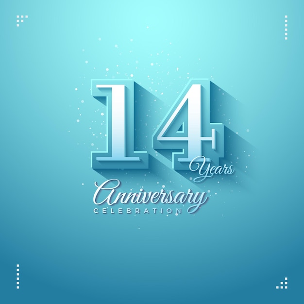 굵은 숫자의 14주년