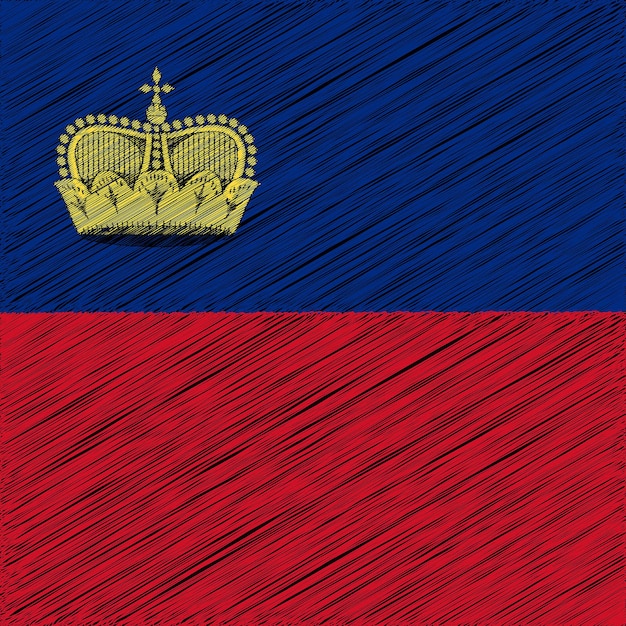 15 August Liechtenstein National Day Flag Design