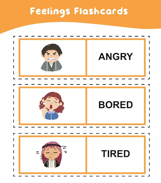 15 Feelings Flashcards