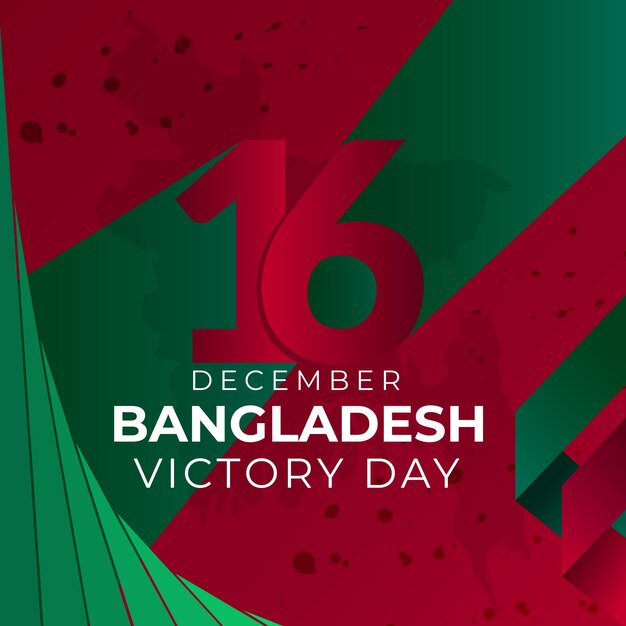 Vector 16 december victory day